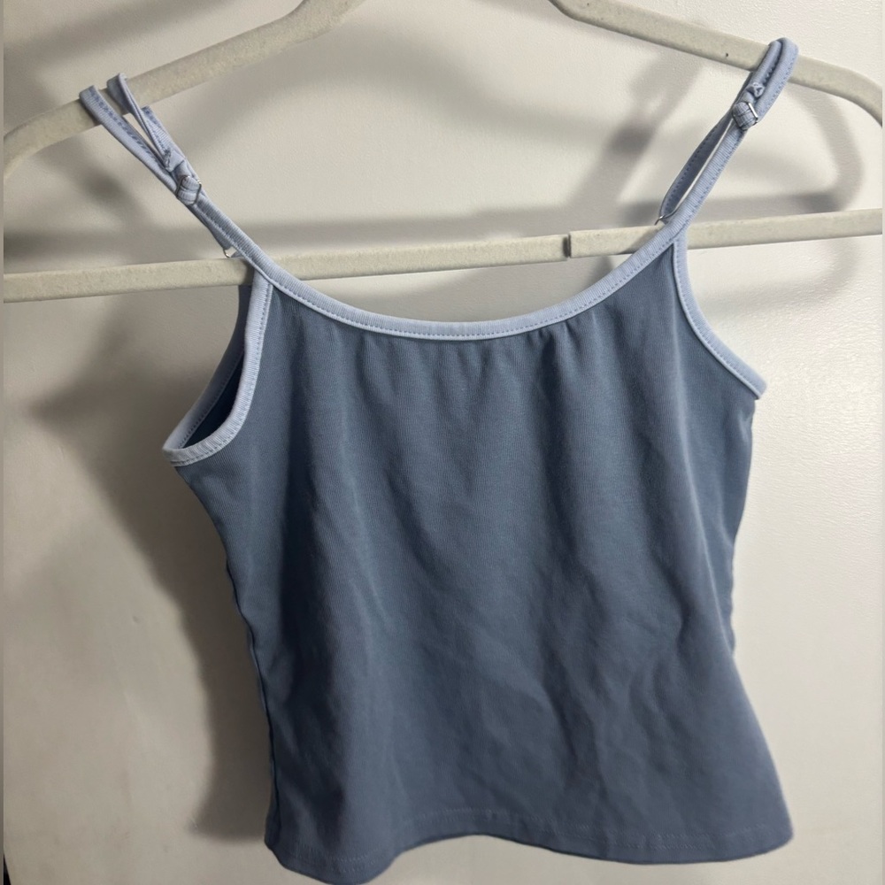 Editked Blue Tank Top